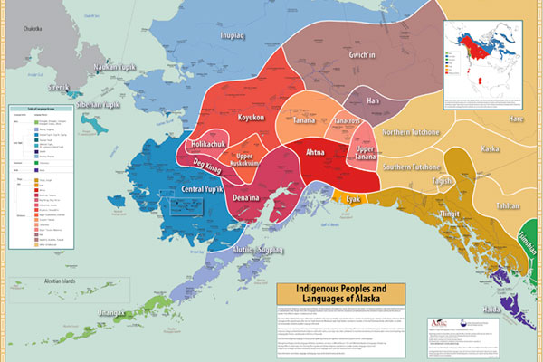 Alaska Native Languages Map